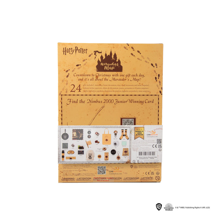 Official Wizarding World Marauder's Map Advent Calendar