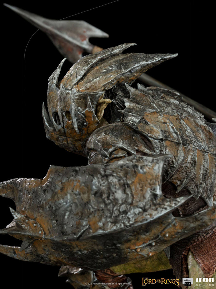 Iron Studios The Lord of the Rings Battle Diorama Series Armored Orc 1/10 Scale Statue