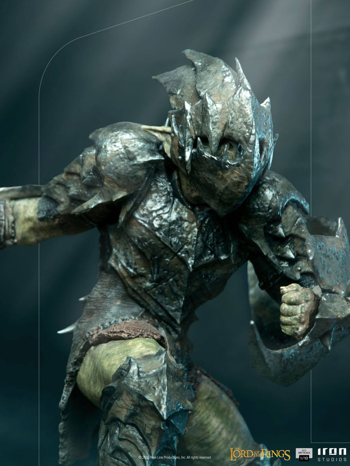 Iron Studios The Lord of the Rings Battle Diorama Series Armored Orc 1/10 Scale Statue