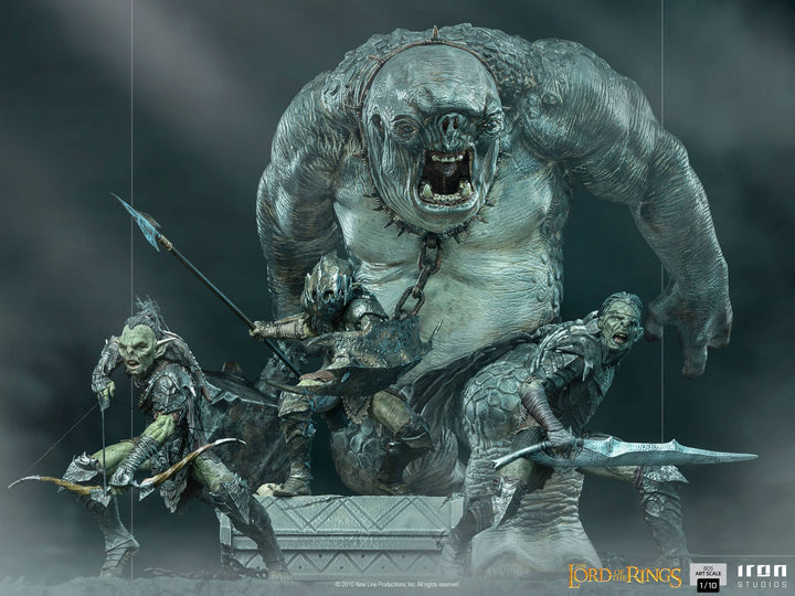 Iron Studios The Lord of the Rings Battle Diorama Series Armored Orc 1/10 Scale Statue