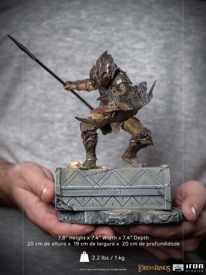 Iron Studios The Lord of the Rings Battle Diorama Series Armored Orc 1/10 Scale Statue