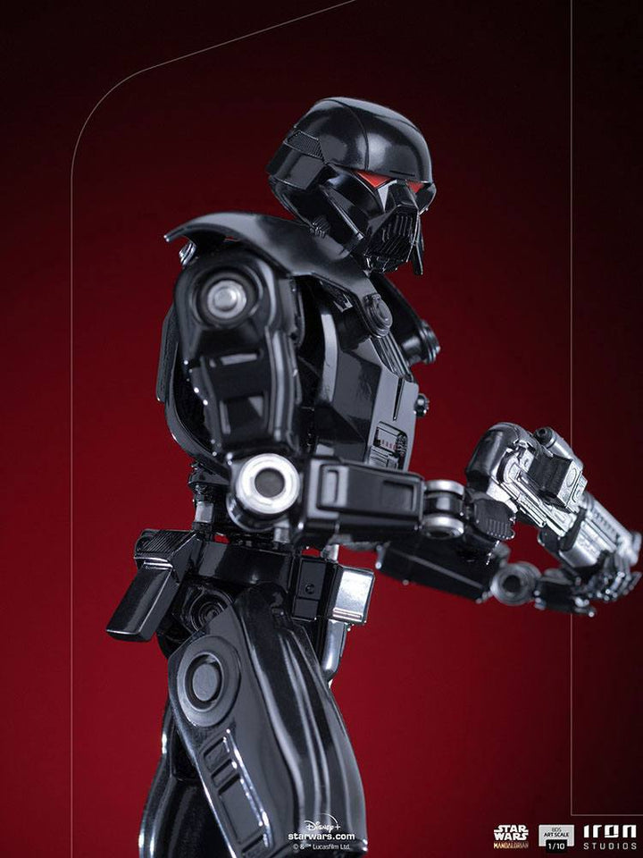 Iron Studios Star Wars The Mandalorian 1/10 Art Scale Dark Trooper Statue