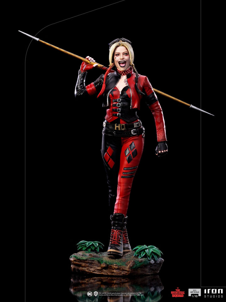 Iron Studios DC The Suicide Squad Battle Diorama Series Harley Quinn 1/10 Art Scale Limited Edition Statue