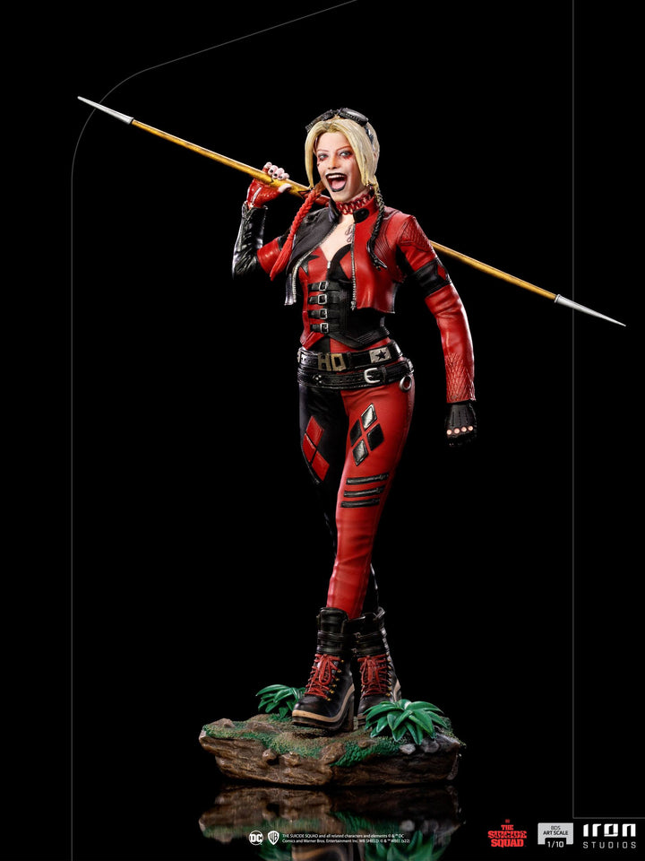 Iron Studios DC The Suicide Squad Battle Diorama Series Harley Quinn 1/10 Art Scale Limited Edition Statue
