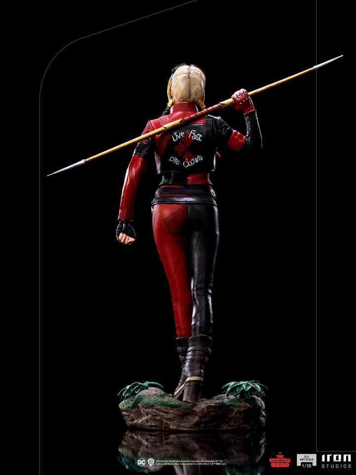 Iron Studios DC The Suicide Squad Battle Diorama Series Harley Quinn 1/10 Art Scale Limited Edition Statue