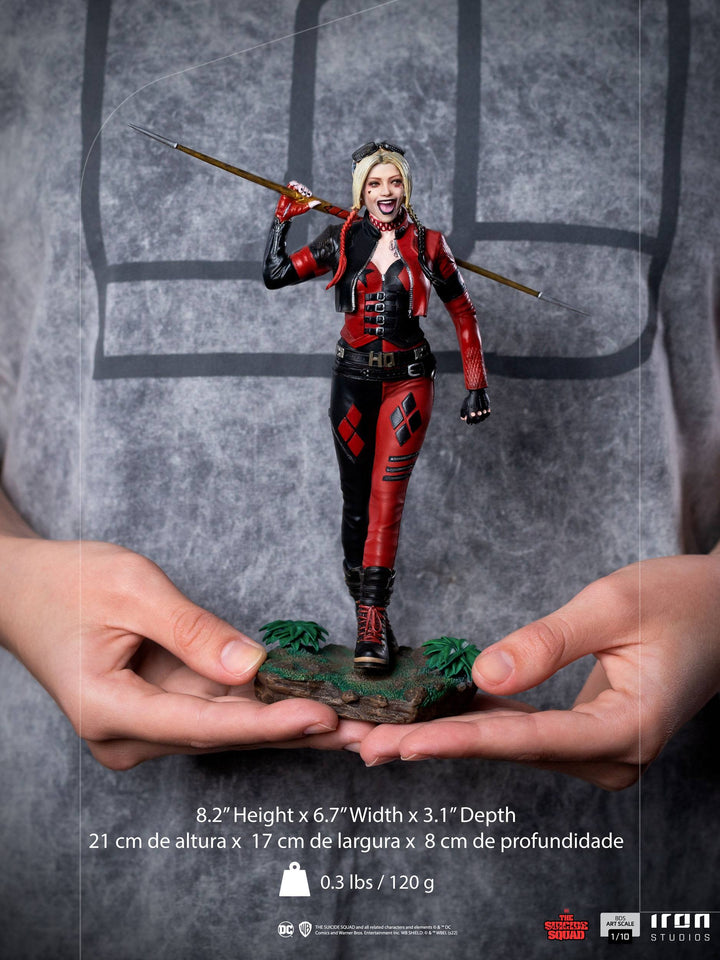 Iron Studios DC The Suicide Squad Battle Diorama Series Harley Quinn 1/10 Art Scale Limited Edition Statue