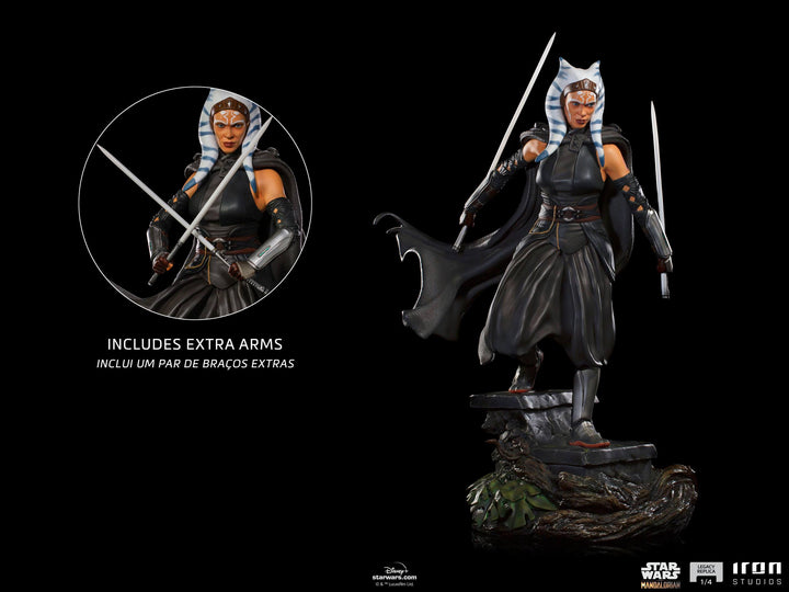 Iron Studios Star Wars 1/4 Scale Legacy Replica Ahsoka Tano Statue
