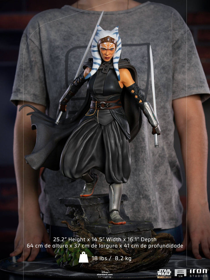 Iron Studios Star Wars 1/4 Scale Legacy Replica Ahsoka Tano Statue