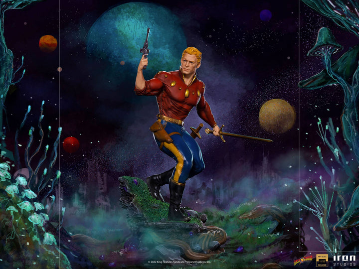 Iron Studios Flash Gordon Deluxe 1/10 Art Scale Statue