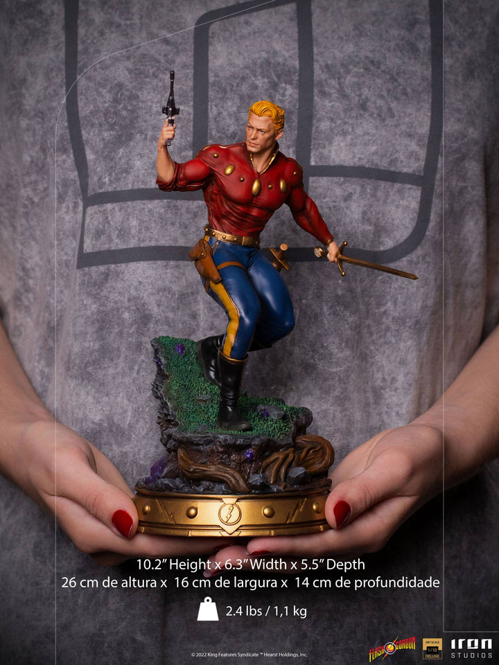 Iron Studios Flash Gordon Deluxe 1/10 Art Scale Statue