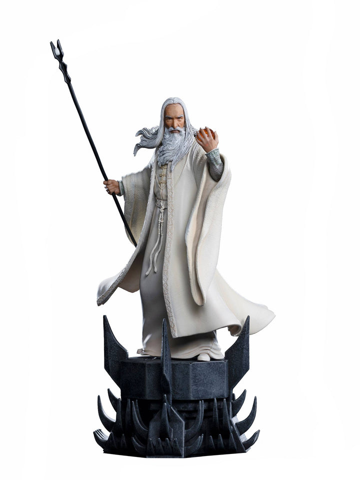 Iron Studios The Lord of the Rings Battle Diorama Series Saruman 1/10 Art Scale Statue