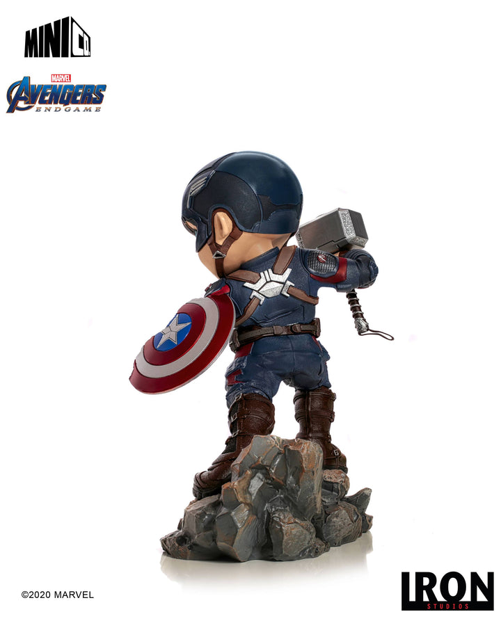 Iron Studios Marvel Avengers Endgame Captain America MiniCo Figure