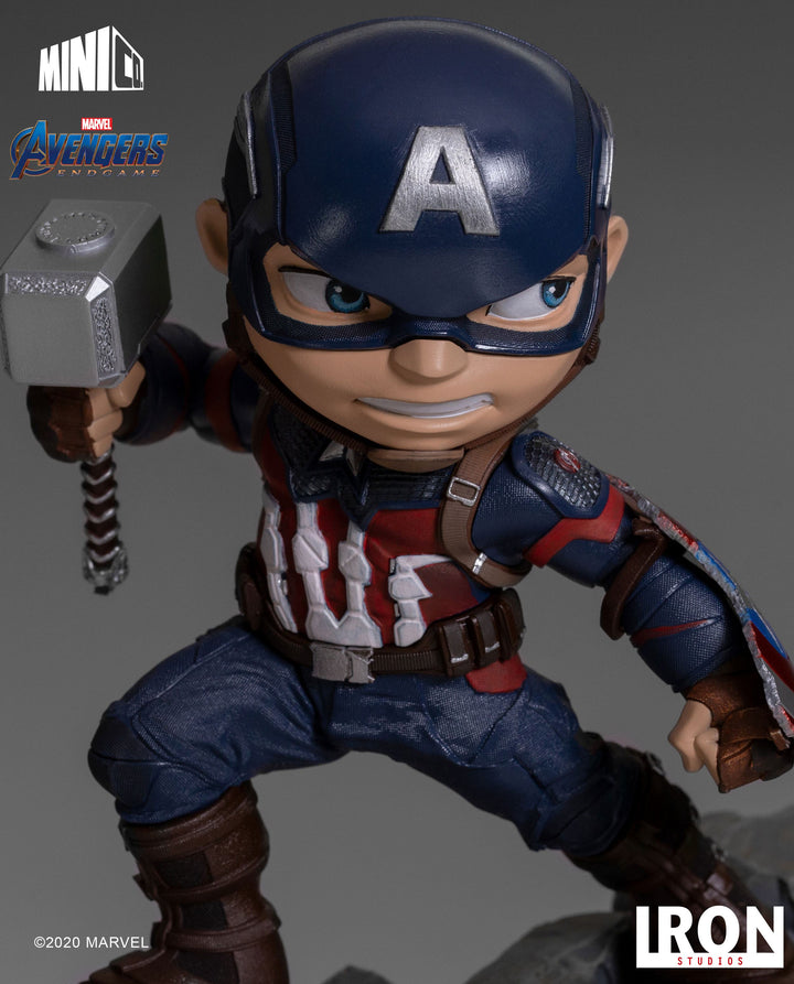 Iron Studios Marvel Avengers Endgame Captain America MiniCo Figure