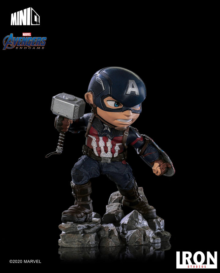 Iron Studios Marvel Avengers Endgame Captain America MiniCo Figure