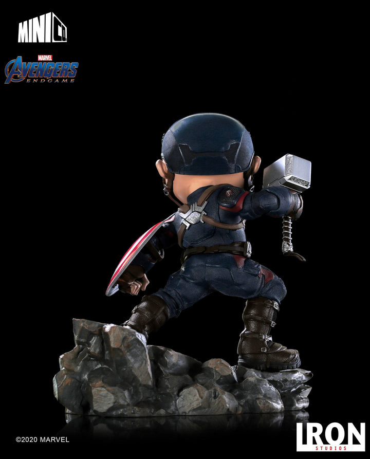 Iron Studios Marvel Avengers Endgame Captain America MiniCo Figure