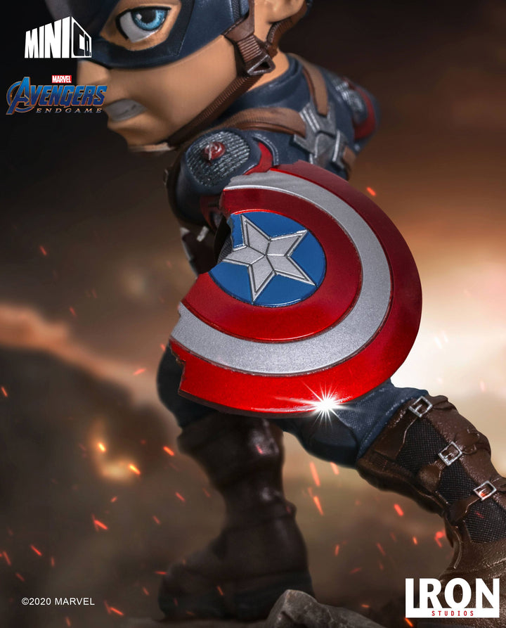 Iron Studios Marvel Avengers Endgame Captain America MiniCo Figure