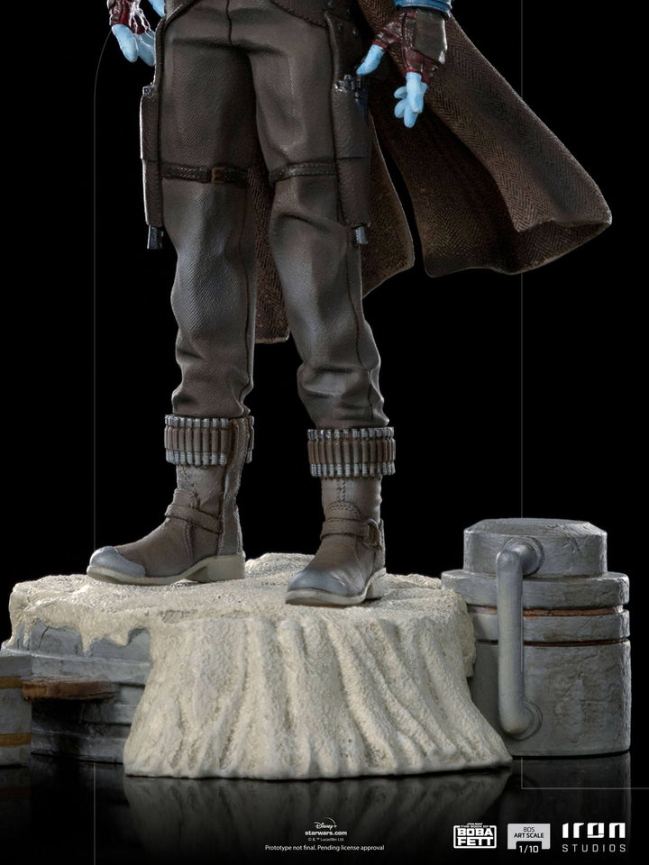 Iron Studios The Book of Boba Fett Battle Series Cad Bane 1/10 Art Scale Limited Edition Statue