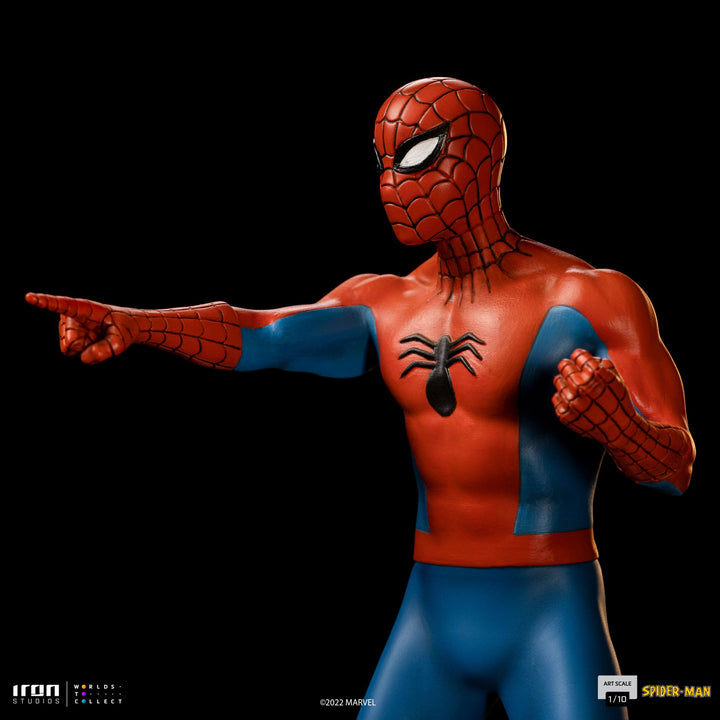 Iron Studios Marvel Comics Spider-Man (60's Animated Series) 1/10 Art Scale Statue