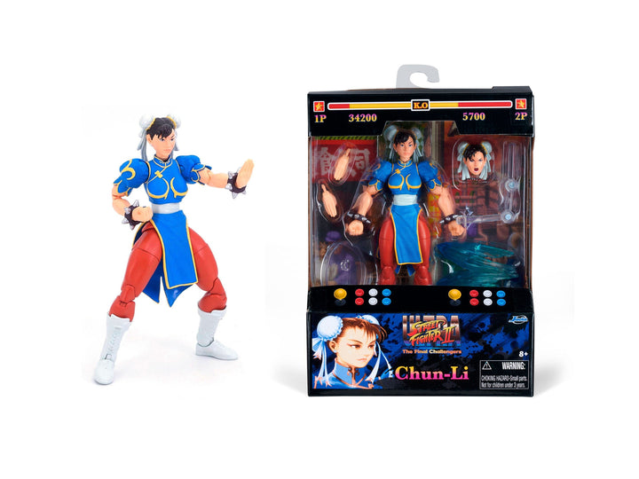 Ultra Street Fighter II The Final Challengers Chun-Li 6" Action Figure
