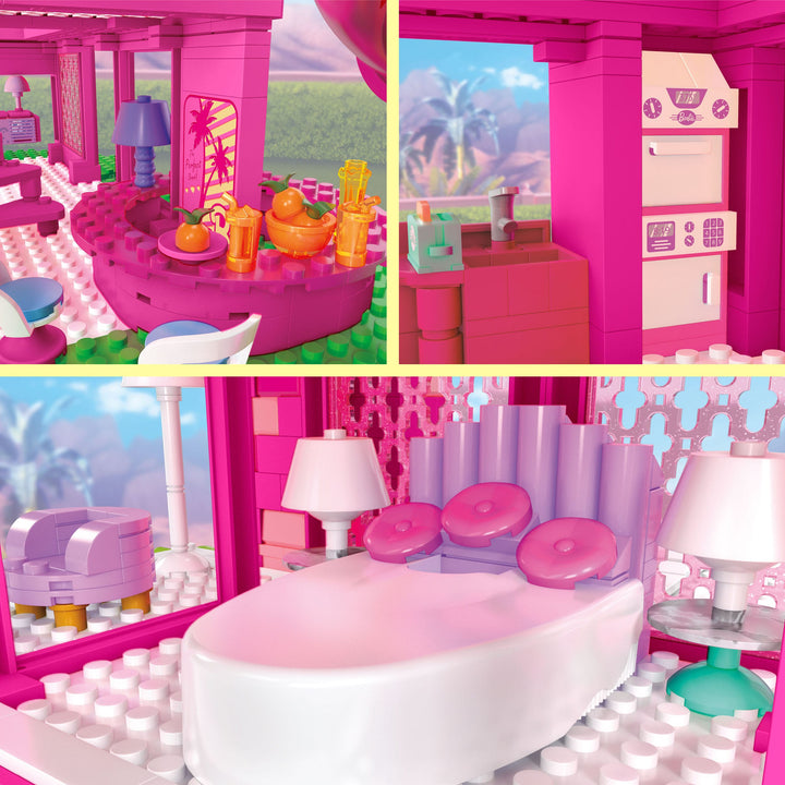 Mega Bloks Barbie The Movie Dreamhouse Building Set