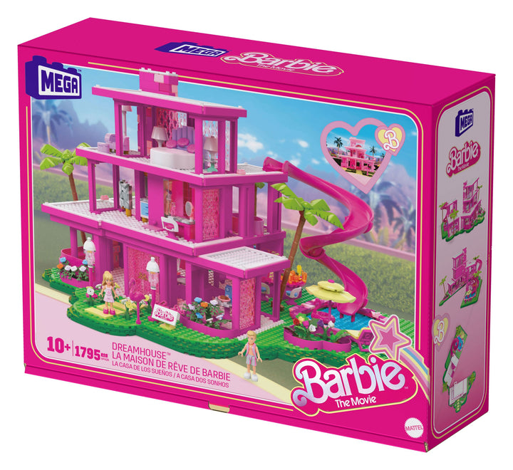 Mega Bloks Barbie The Movie Dreamhouse Building Set
