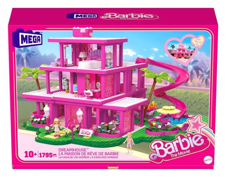Mega Bloks Barbie The Movie Dreamhouse Building Set