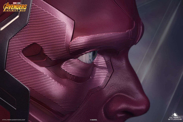Queen Studios Marvel Avengers Life Size Vision Bust