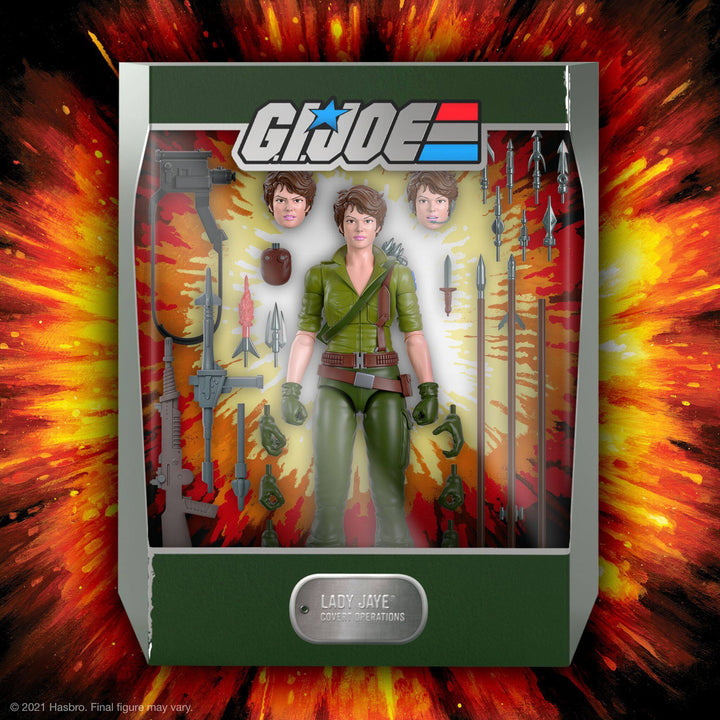 G.I. Joe Super 7 Ultimates! Lady Jaye Action Figure