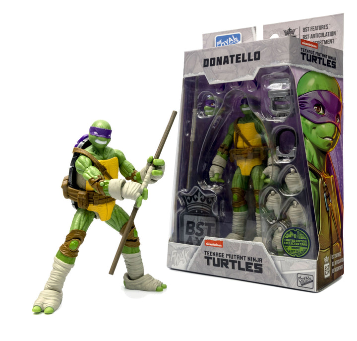 Teenage Mutant Ninja Turtles BST AXN Comic Heroes Donatello Action Figure : PRE-ORDER ETA MAY