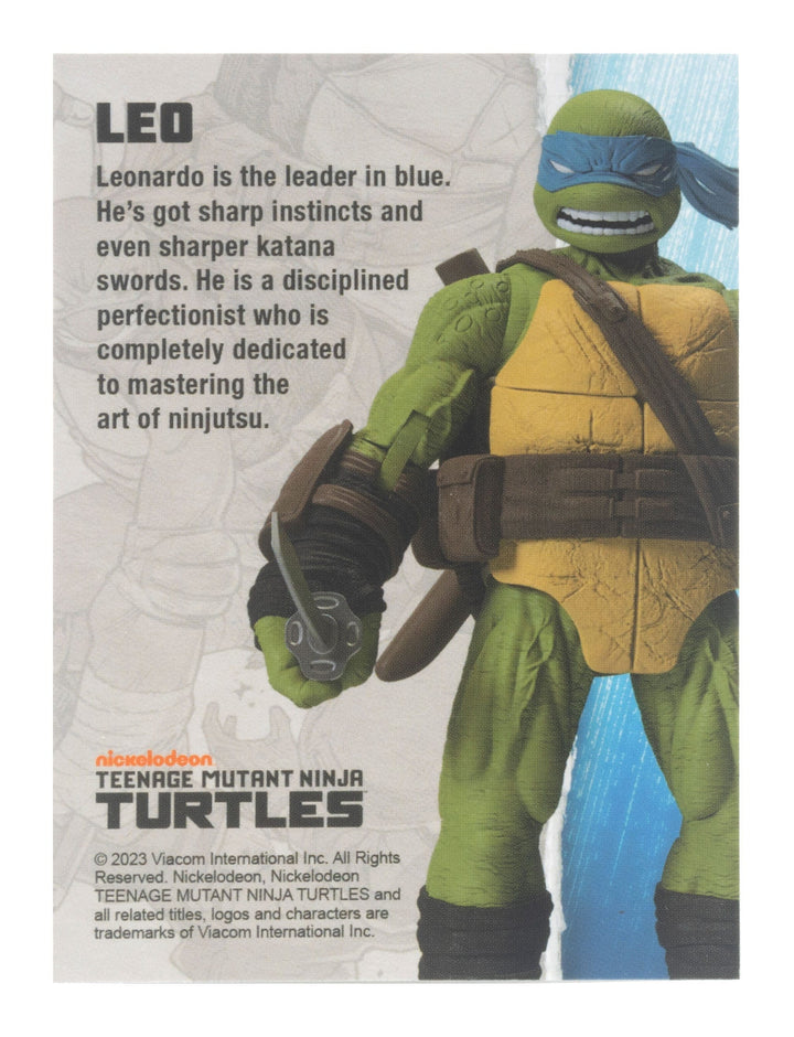 Teenage Mutant Ninja Turtles BST AXN Comic Heroes Leonardo Action Figure : PRE-ORDER ETA MAY