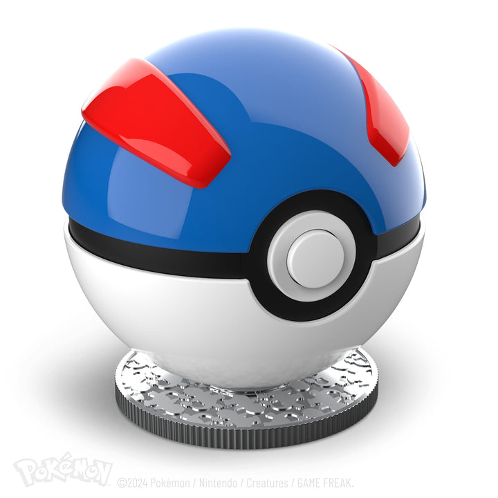 The Wand Company Pokémon Diecast Mini Great Ball Replica