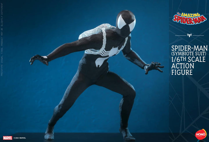 Hot Toys Hono Studio Marvel Spider Man Symbiote Suit 1/6th Scale Action Figure