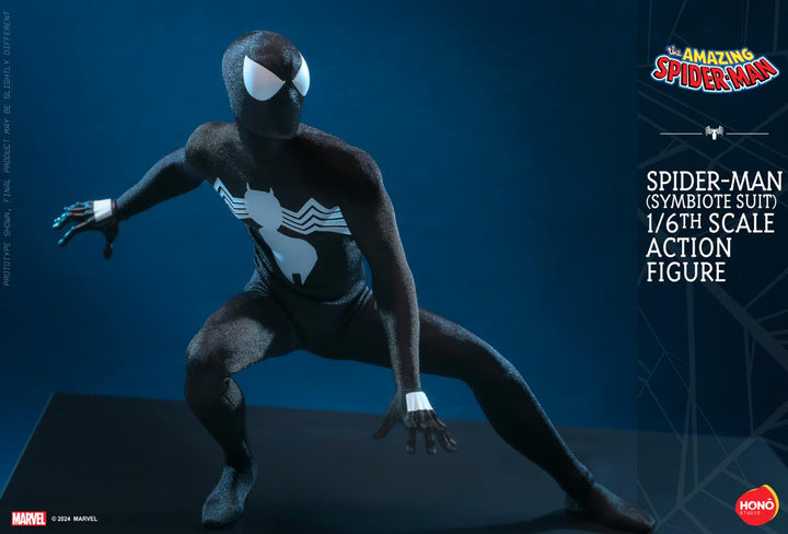 Hot Toys Hono Studio Marvel Spider Man Symbiote Suit 1/6th Scale Action Figure