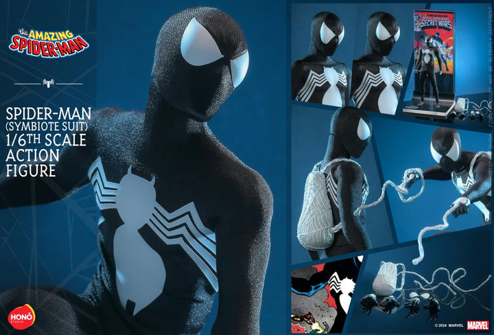 Hot Toys Hono Studio Marvel Spider Man Symbiote Suit 1/6th Scale Action Figure