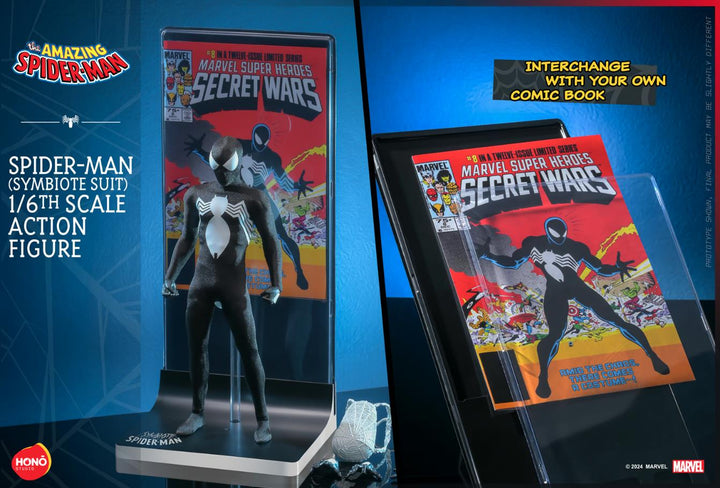 Hot Toys Hono Studio Marvel Spider Man Symbiote Suit 1/6th Scale Action Figure