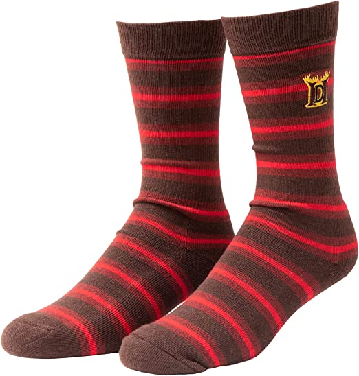 Diablo II Toe To Heel Red Socks One Size