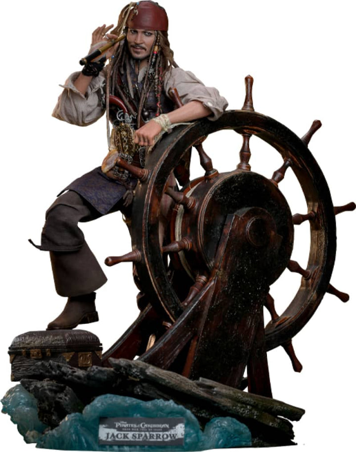Hot Toys Pirates of the Caribbean Dead Men Tell No Tales Captain Jack Sparrow (Deluxe Version) 1/6th Scale Figure