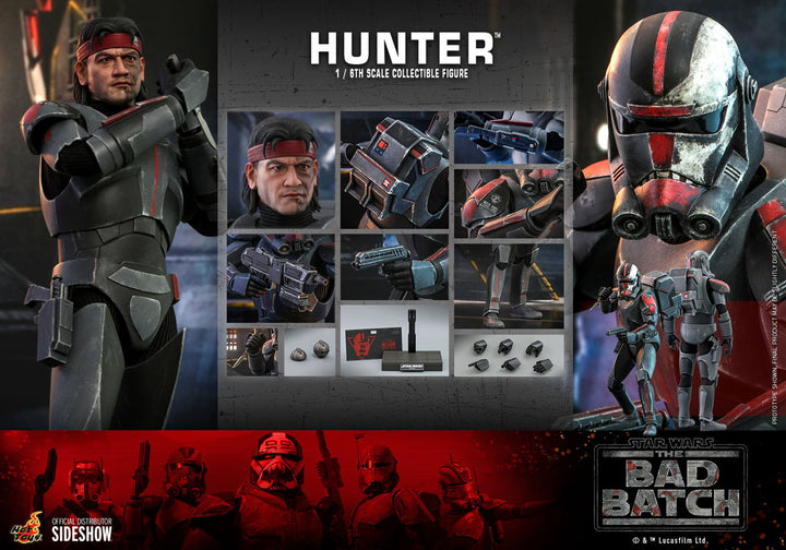 Hot Toys Star Wars The Bad Batch Hunter 1/6th Scale Figure