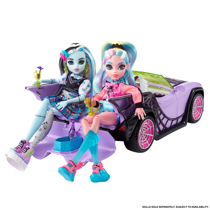 Monster High Ghoul Mobile with Pet and Cooler Accessories