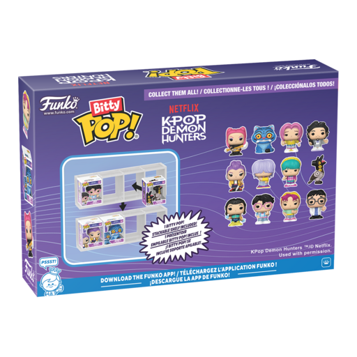 Rumi KPop Demon Hunters Series 2 Funko Bitty Pop! 4 Pack alternate view 2