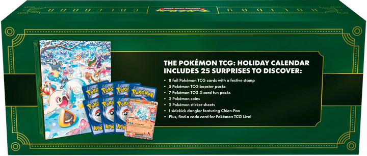 Pokemon TCG 2024 Holiday Advent Calendar