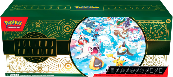 Pokemon TCG 2024 Holiday Advent Calendar
