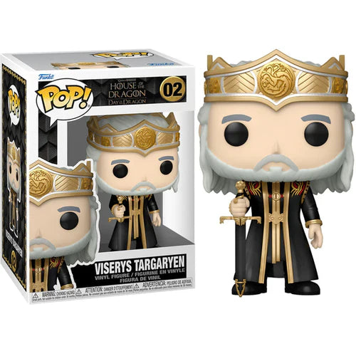 Funko King Viserys Targaryen House of the Dragon POP! Vinyl Figure