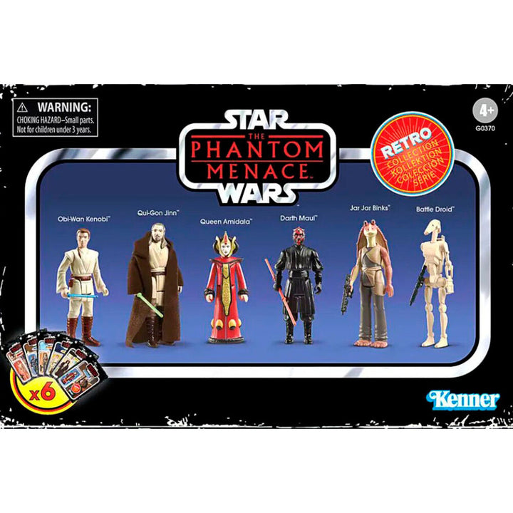 Star Wars Retro Collection Star Wars The Phantom Menace Action Figures Multipack