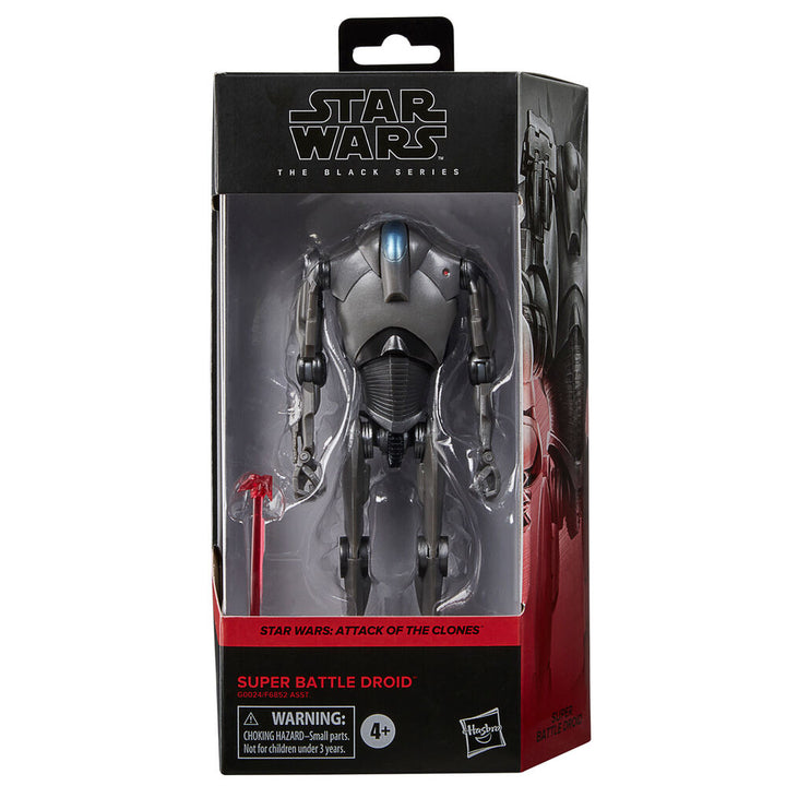 Star Wars The Black Series Attack Of The Clones Super Battle Droid 6" Action Figure