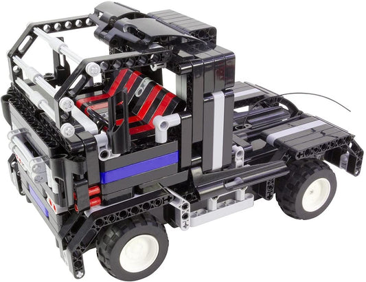 Tekno Toys 2 in 1 85000015 Active Bricks RC Truck and Pushchairs Black - Image 2