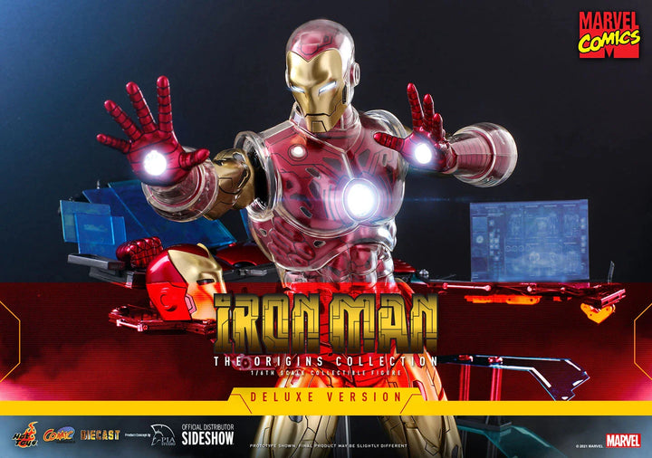Hot Toys Marvel Comics The Origin Collection Deluxe Iron Man 1/6th Scale Figure