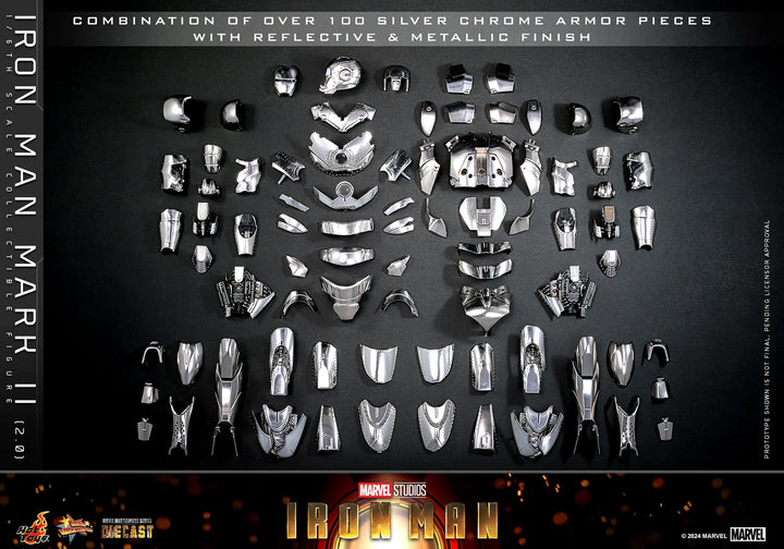 Hot Toys Iron Man Mark II (2.0) 1/6th Scale Figure