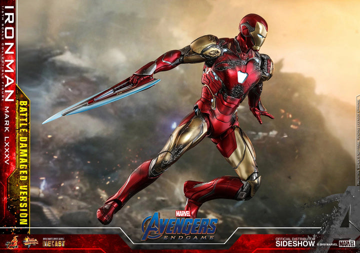 Hot Toys Avengers Endgame Iron Man Mark LXXXV (Battle Damaged Version) 1/6th Scale Figure