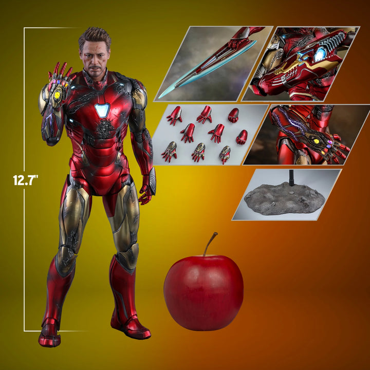 Hot Toys Avengers Endgame Iron Man Mark LXXXV (Battle Damaged Version) 1/6th Scale Figure